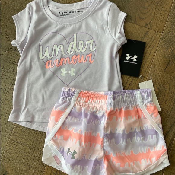 Under Armour Matching Sets Under Armour Baby Girl Outfit Poshmark